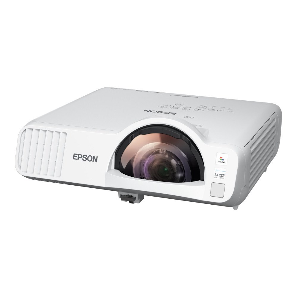 EPSON Epson EB-L210SW - 3LCD-projektor - 802.11a/b/g/n/ac trådlös/LAN/Miracast - vit