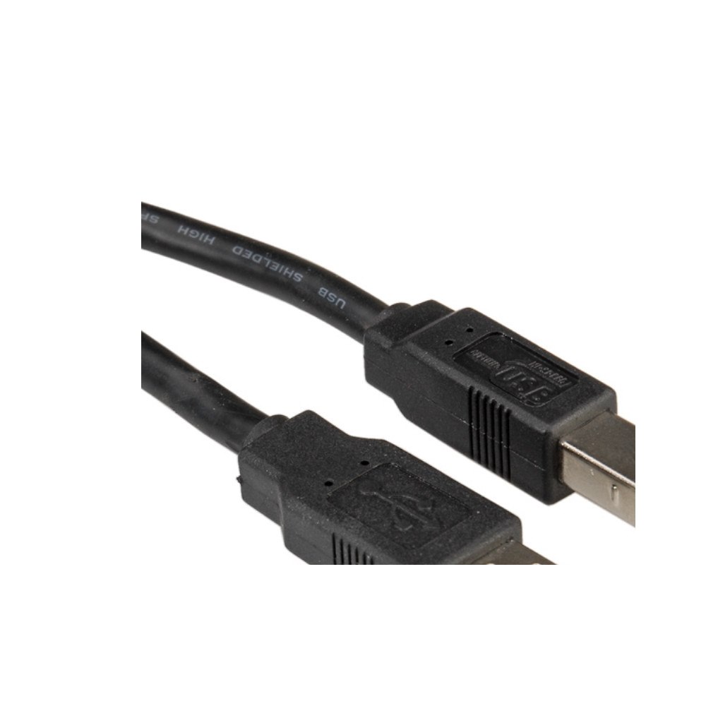 ROLINE Roline - USB-kabel - USB till USB typ B - 80 cm