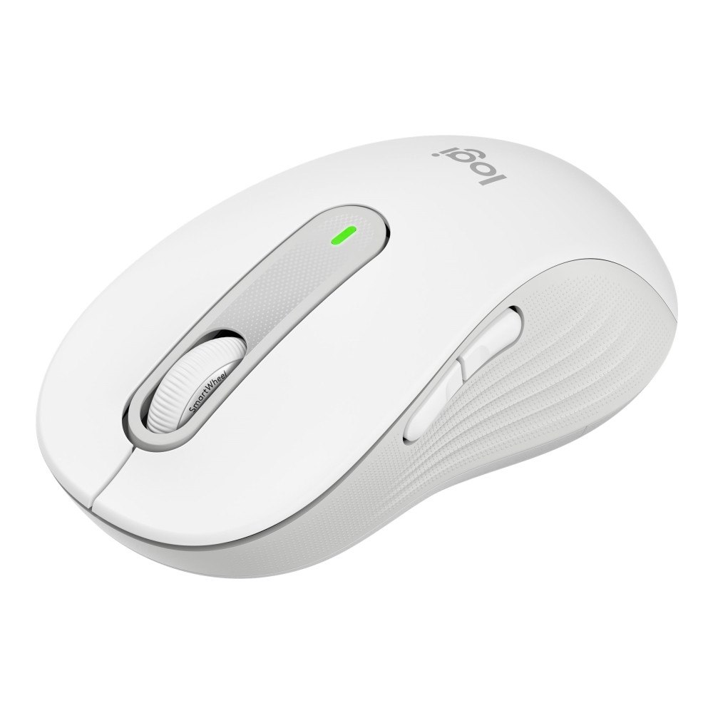 Logitech Logitech Signature M650 L - mus - stor storlek - 2.4 GHz, Bluetooth - offwhite