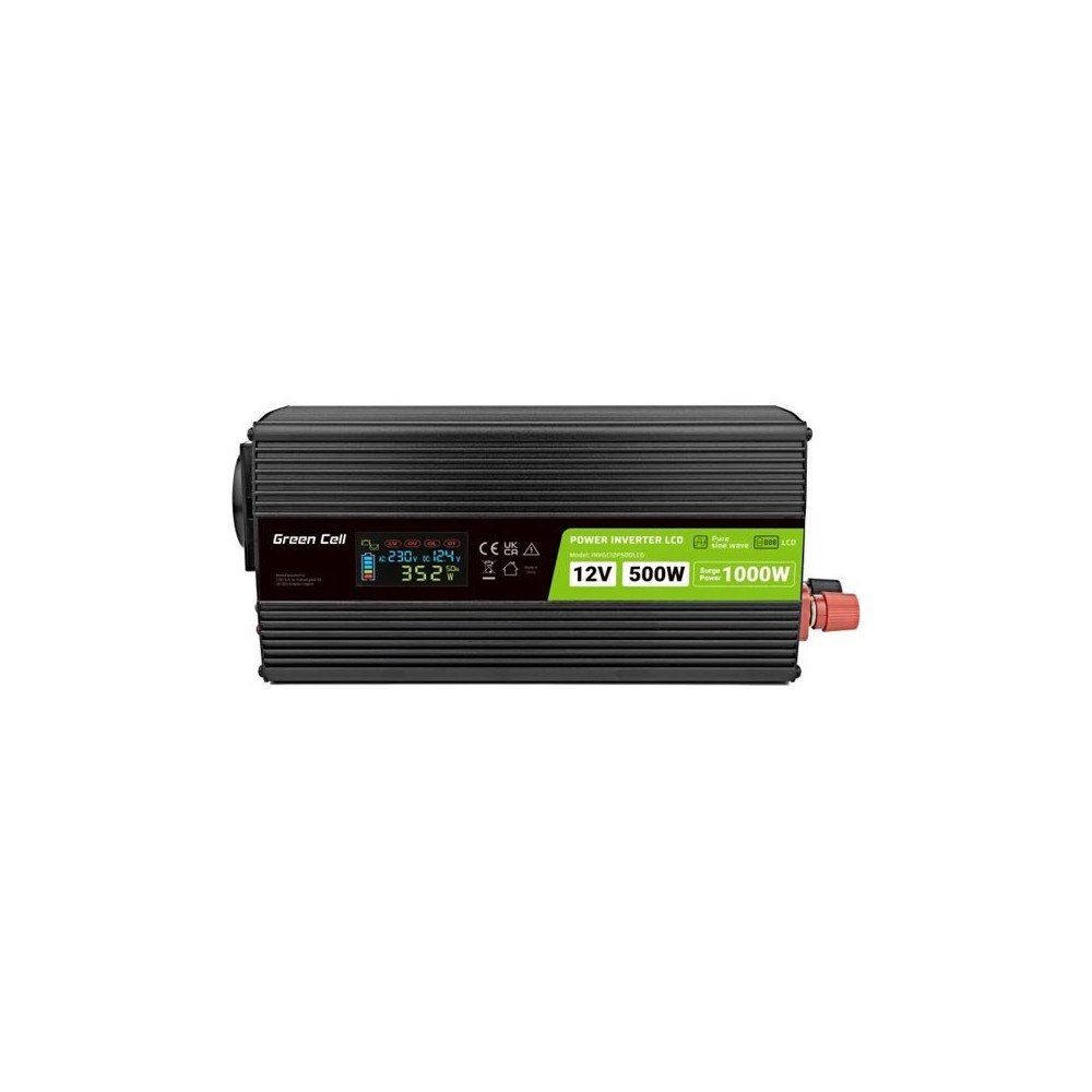 Green Cell Green Cell - DC-AC-omriktare - 500 Watt