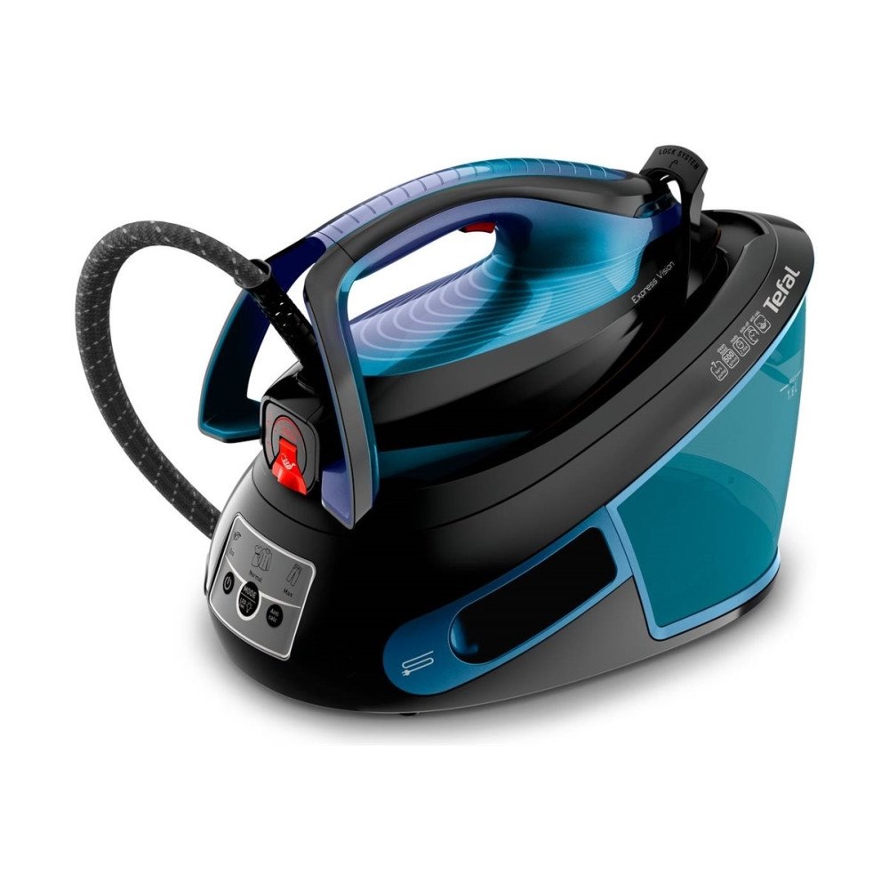 SEB Tefal Express Vision SV8151 - strykjärn med separat ånggenerator - sula Durilium AirGlide Autoclean