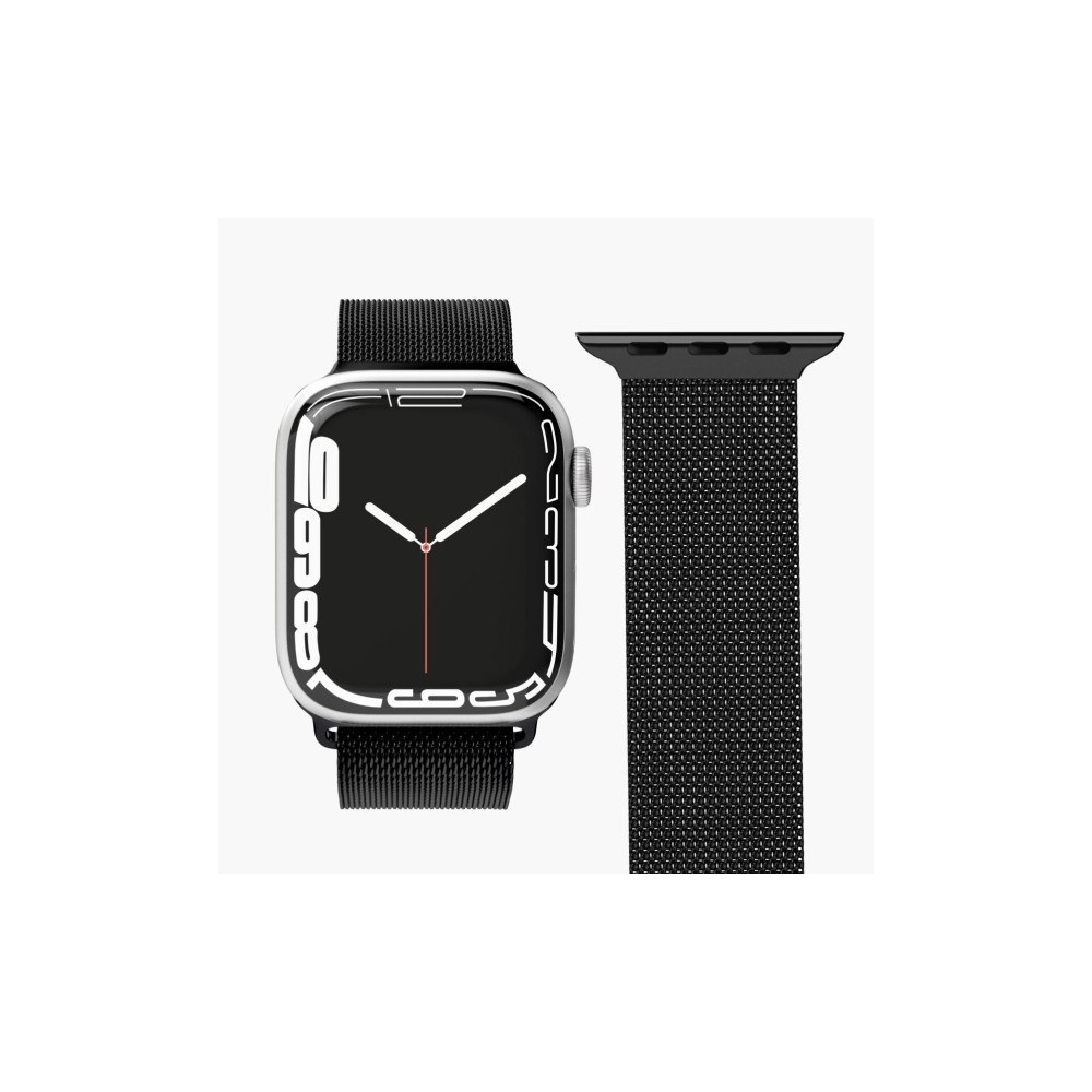 VonMählen Vonmählen Milanese Loop, Band, Smartwatch, Svart, Apple, App...