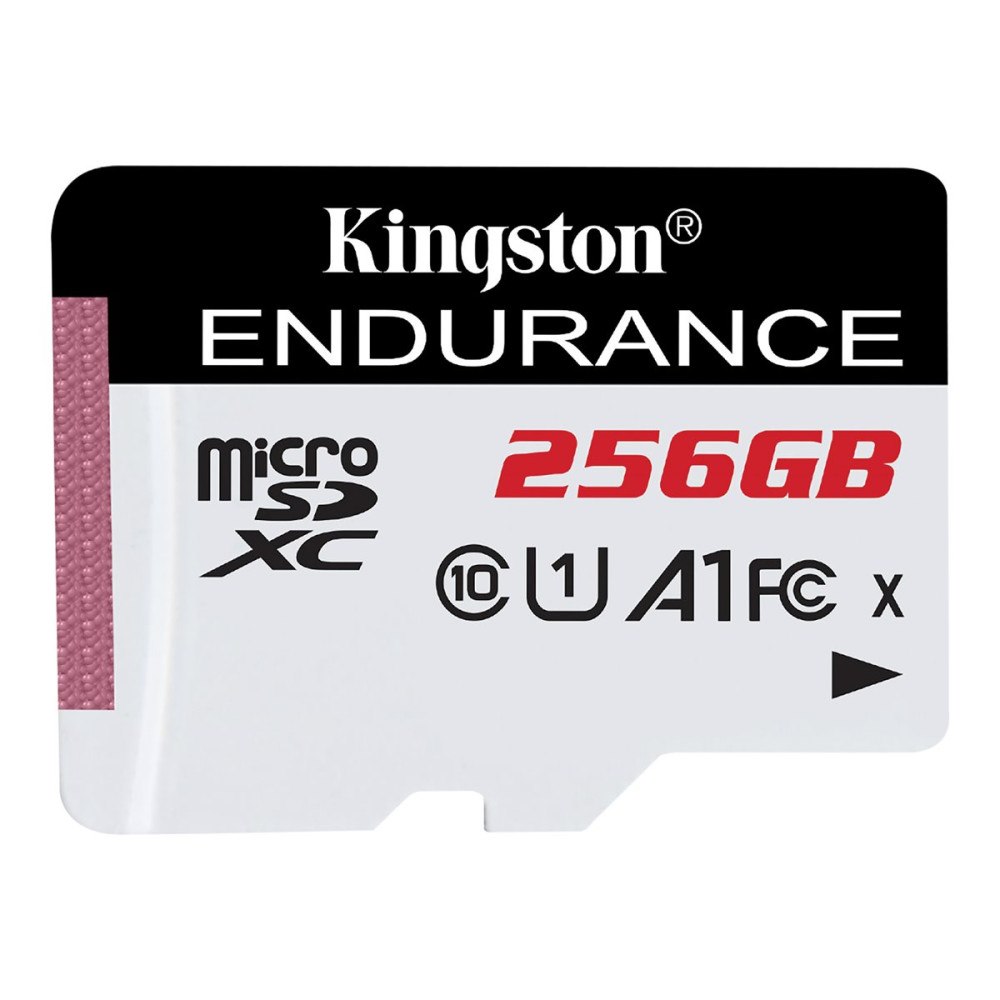 Kingston Technology Kingston High Endurance - flash-minneskort - 256 GB - microSDXC UHS-I U1