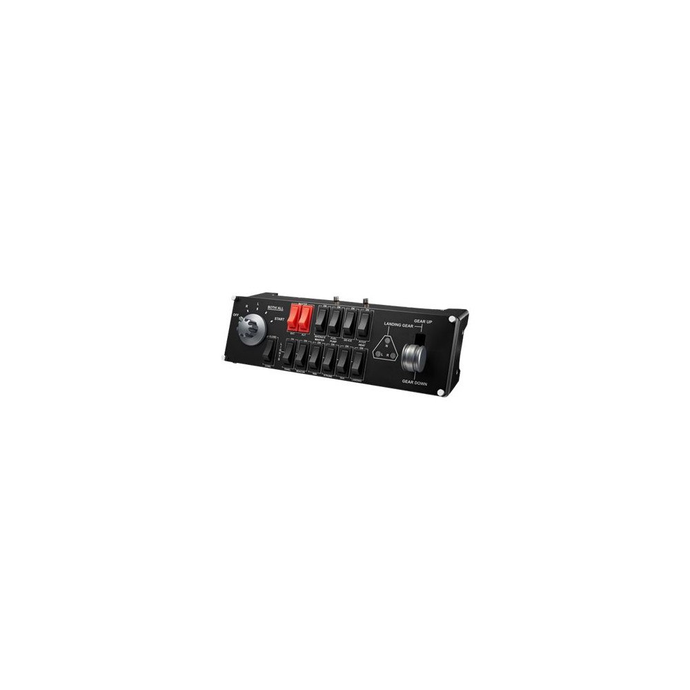 Logitech Logitech Flight Switch Panel - instrumentpanel till flygsimulator - kabelansluten