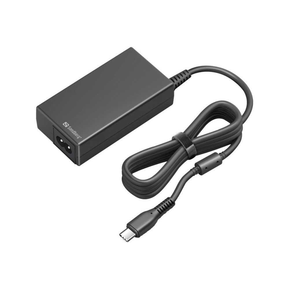 Sandberg Sandberg USB-C AC Charger PD65W strömadapter - USB-C - 65 Watt