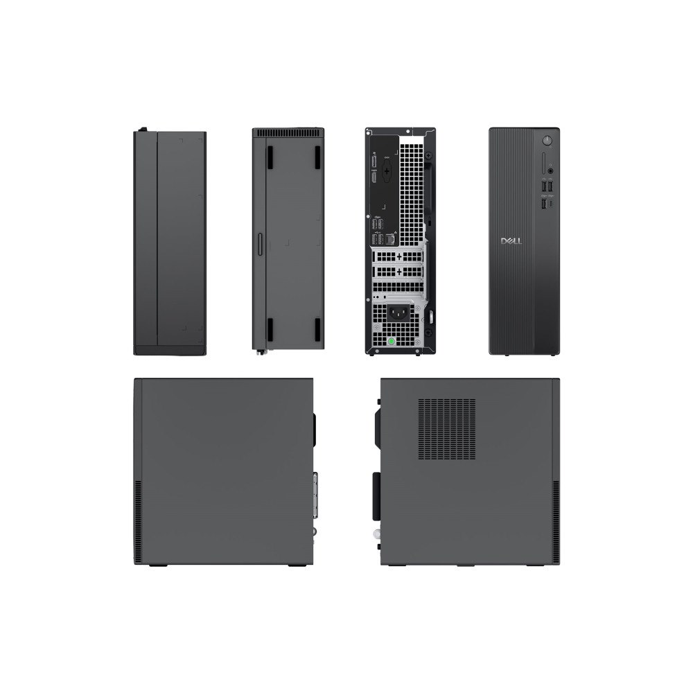DELL Dell Pro Slim Essential QVS1260 - slim skrivbord - AI PC - Core i3 i3-14100 3.5 GHz - 8 GB - SSD 512 GB