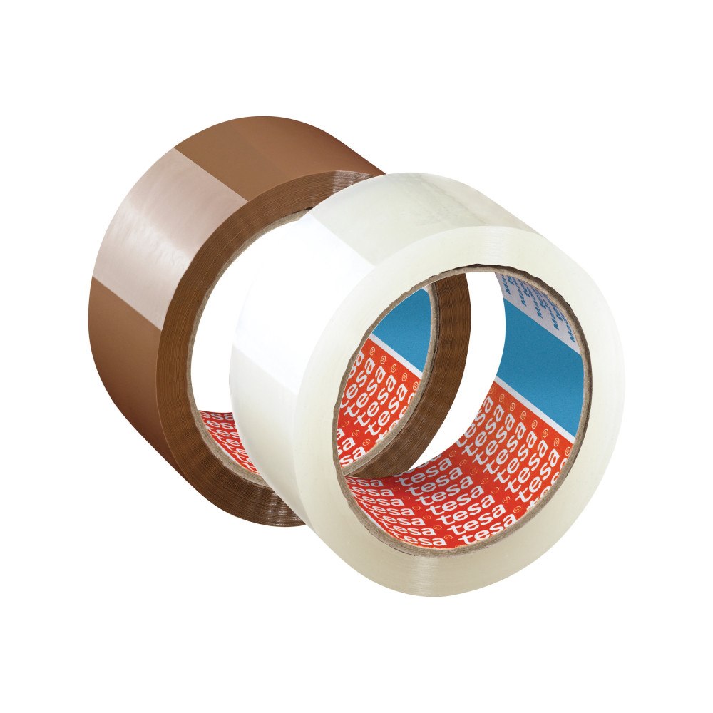 Beiersdorf Tesa 64014 förpackningstejp - 50 mm x 66 m - klar