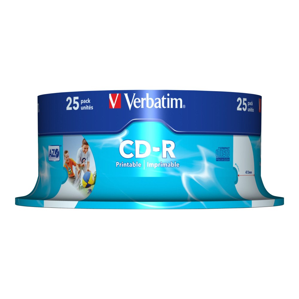 VERBATIM Verbatim DataLifePlus - CD-R x 25 - 700 MB - lagringsmedier
