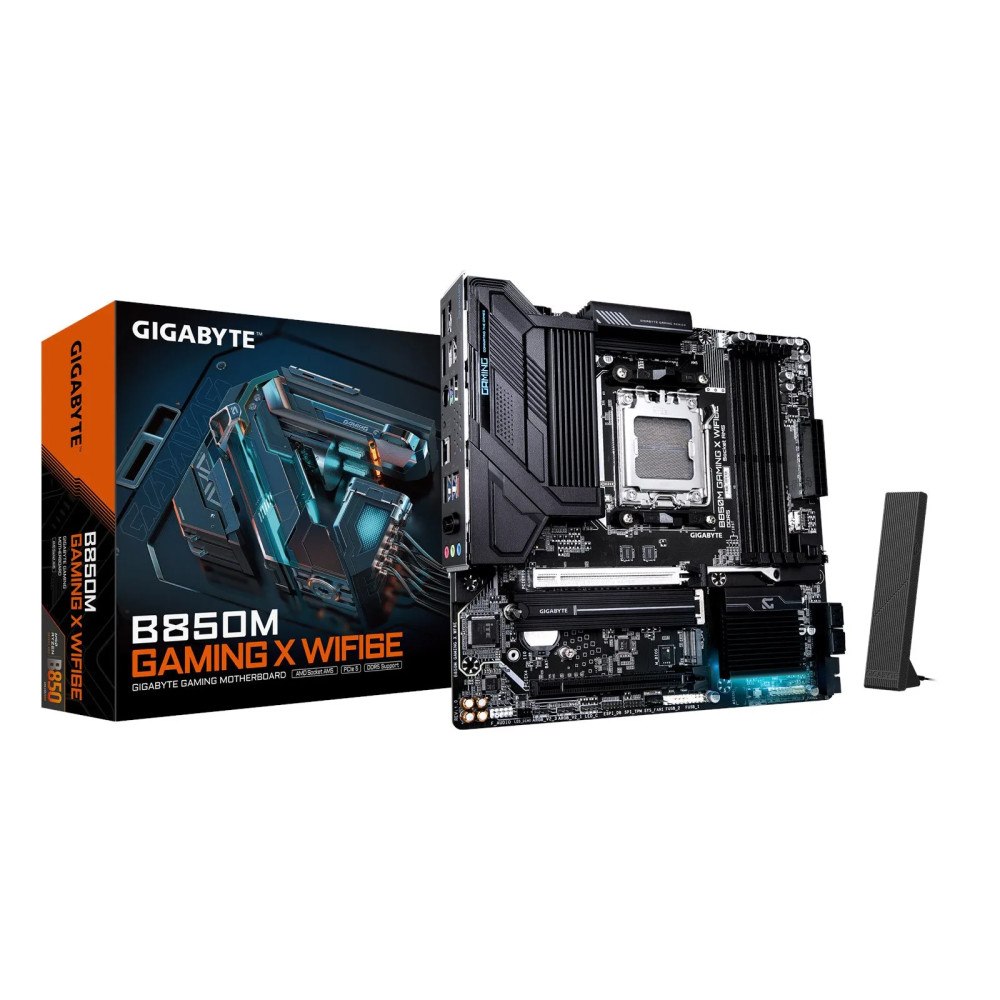 Gigabyte Technology GIGABYTE B850M AORUS ELITE WIFI6E-moderkort