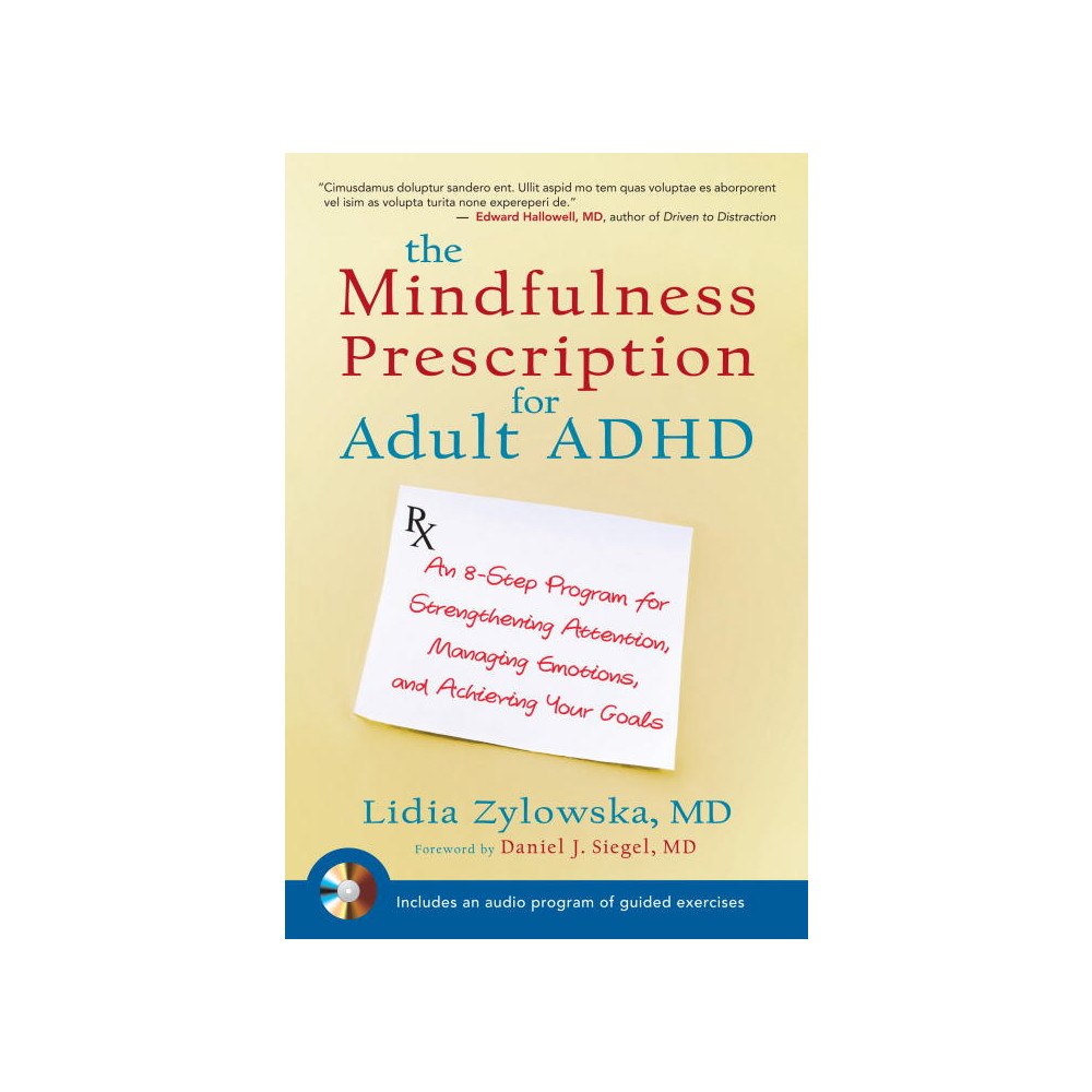 Lidia Zylowska Mindfulness prescription for adult adhd (häftad, eng)
