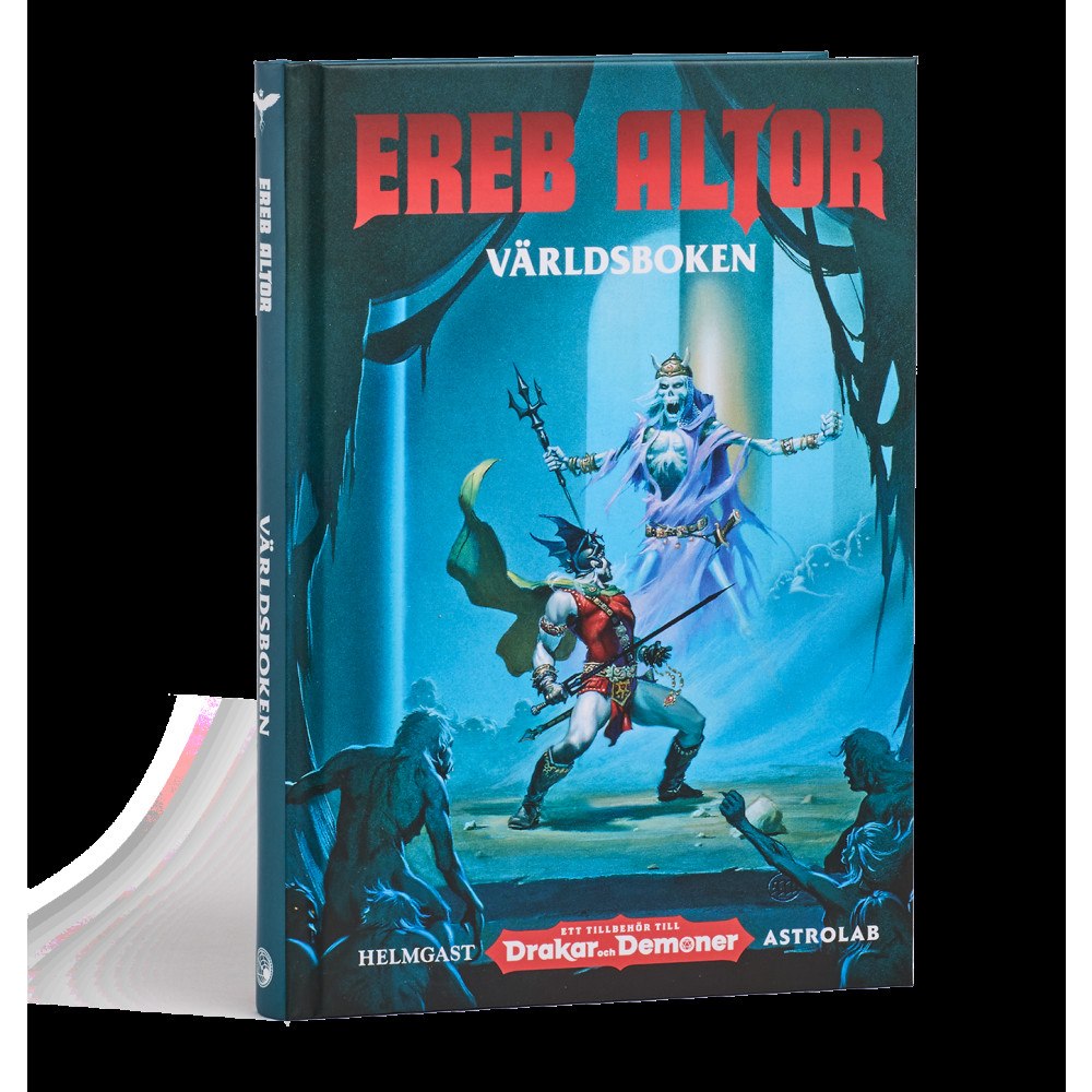 Måns Broman Ereb Altor. Världsboken : ett tillbehör till Drakar och demoner (inbunden)