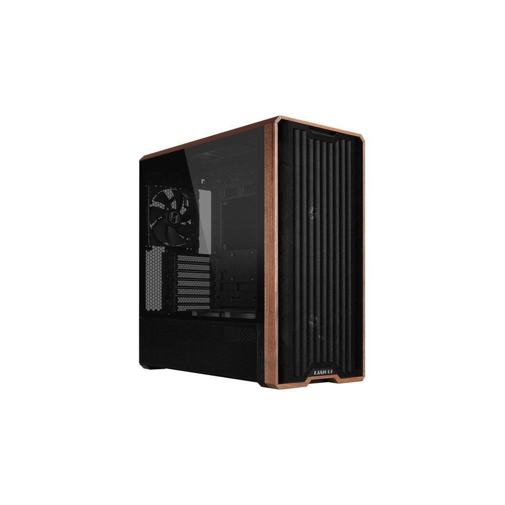 Lian Li Industrial Company Lian Li Lancool LAN217X, Midi Tower, PC, Svart, Trä, ATX, EA...