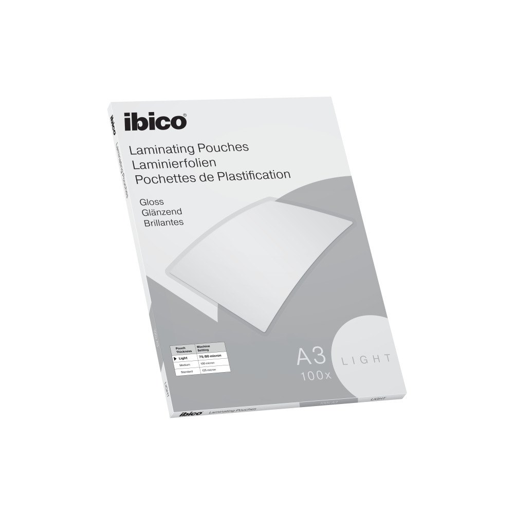 Ibico Ibico Basics Light A3 lamineringsremsor kristallklara