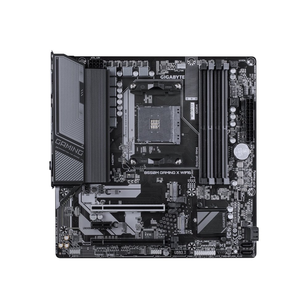 Gigabyte Technology Gigabyte B550M GAMING X WIFI6 - moderkort - micro ATX - Socket AM4 - AMD B550