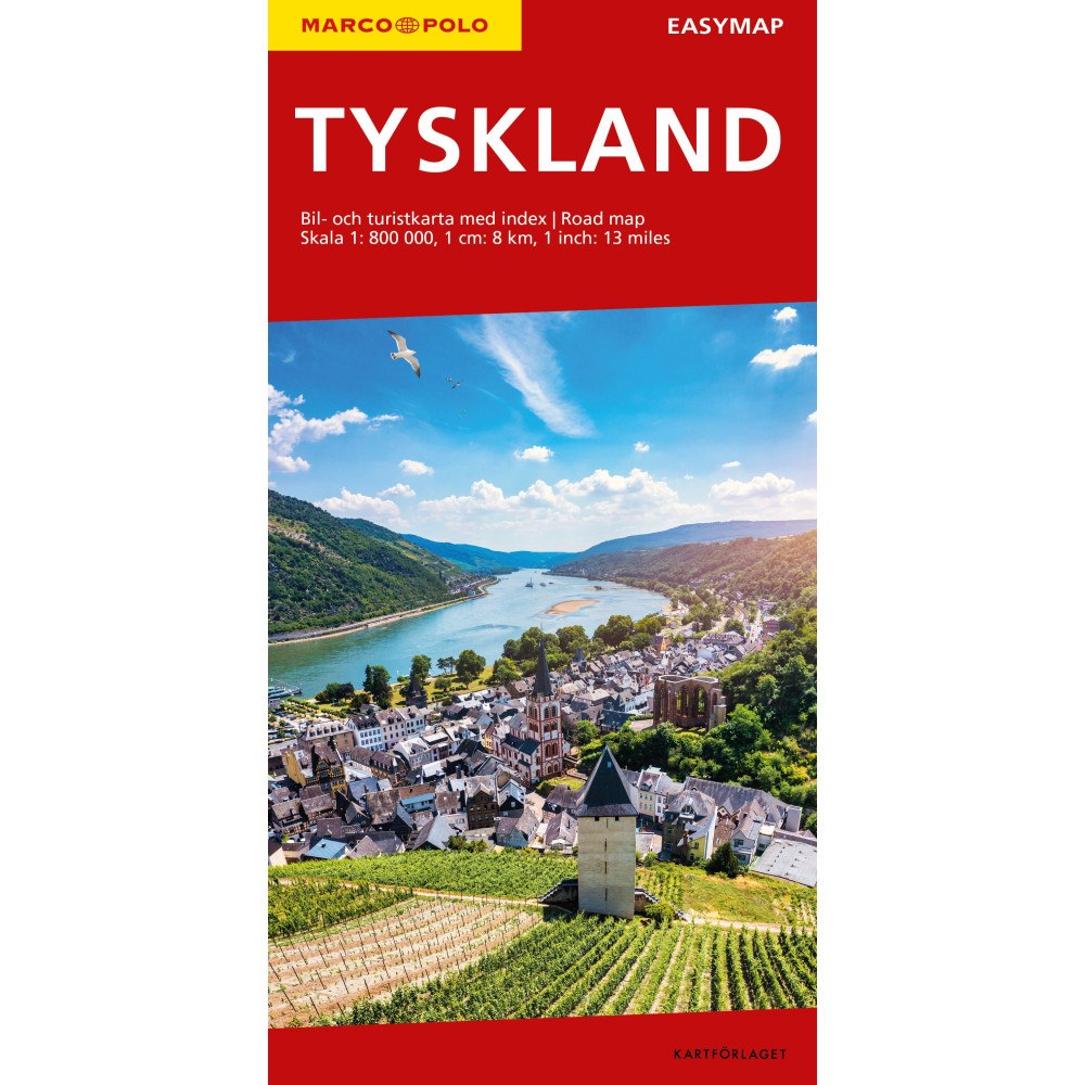 Kartförlaget Tyskland EasyMap - MarcoPolo