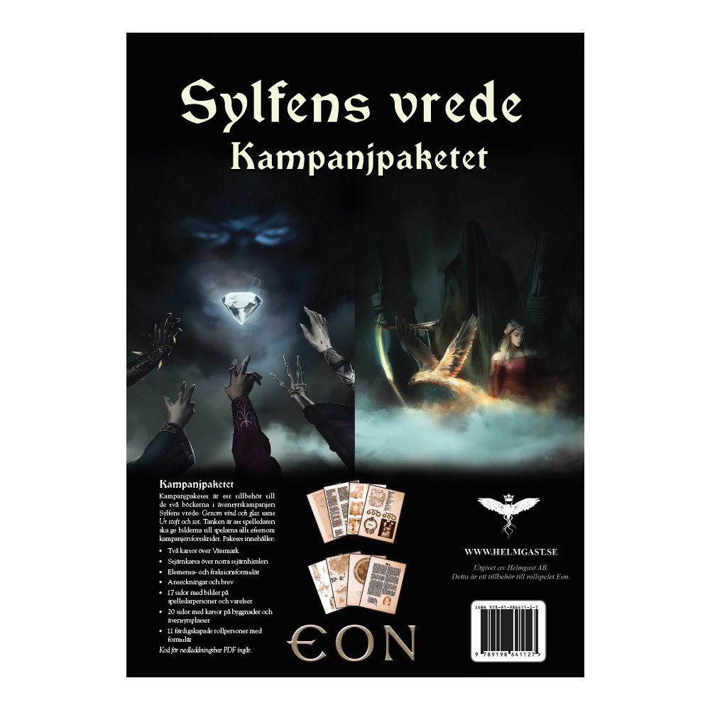 Dan Johansson Sylfens vrede. Kampanjpaketet