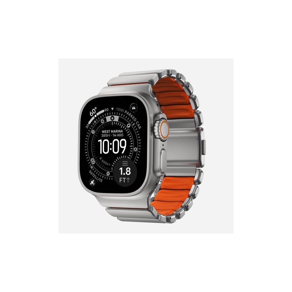 Nomad Nomad Stratos Band, Band, SmartWatch, Naturlig, Apple, Ultra...