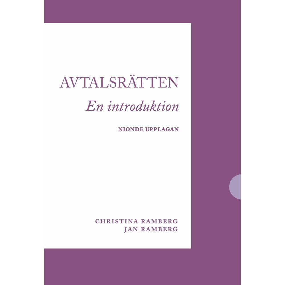 Christina Ramberg Avtalsrätten : en introduktion (häftad)