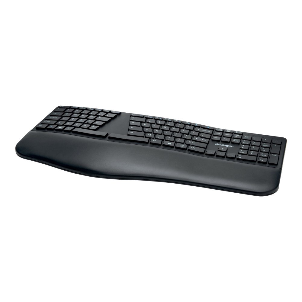 Kensington Computer Products Group Kensington Pro Fit Ergo Wireless Keyboard - tangentbord - tysk - svart Inmatningsenhet