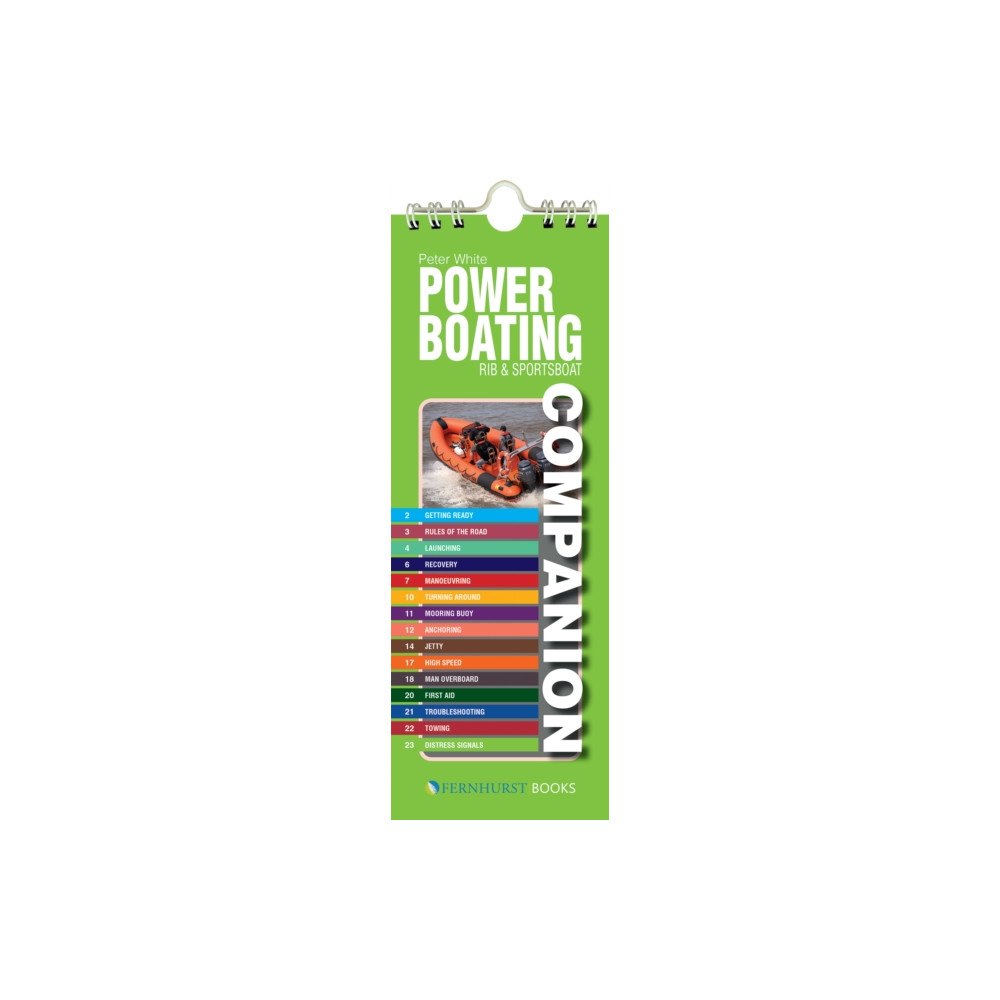 Fernhurst Books Limited Powerboating Companion (bok, spiral, eng)