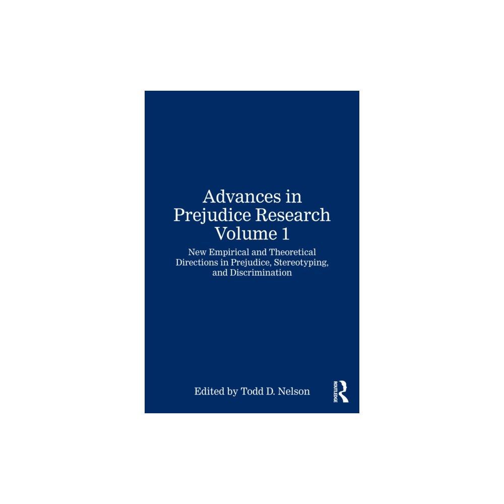 Taylor & francis ltd Advances in Prejudice Research Volume 1 (häftad, eng)