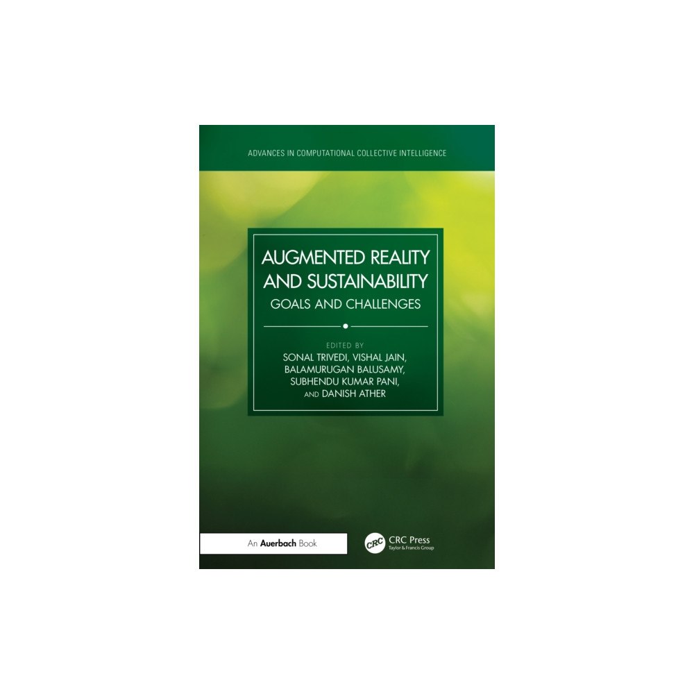 Taylor & francis ltd Augmented Reality and Sustainability (häftad, eng)