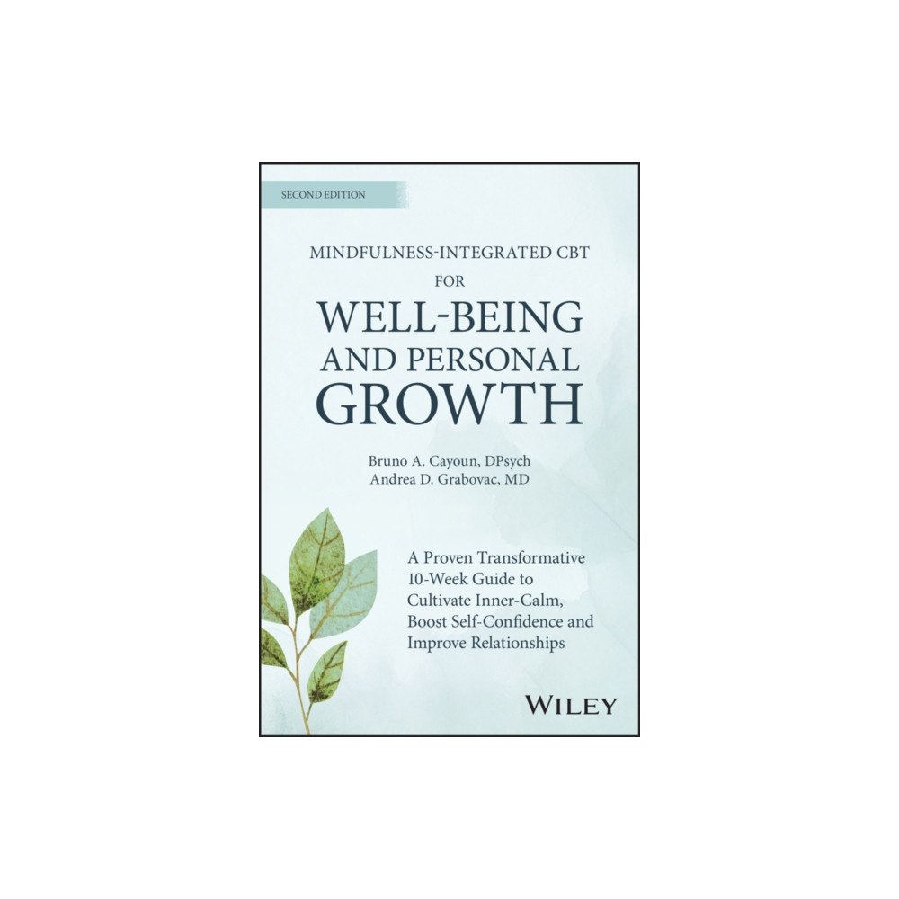 John Wiley & Sons Inc Mindfulness-integrated CBT for Well-being and Personal Growth (häftad, eng)