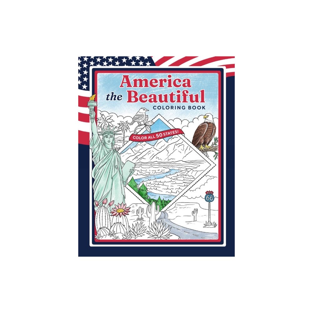 Insight Editions America the Beautiful Coloring Book (häftad, eng)