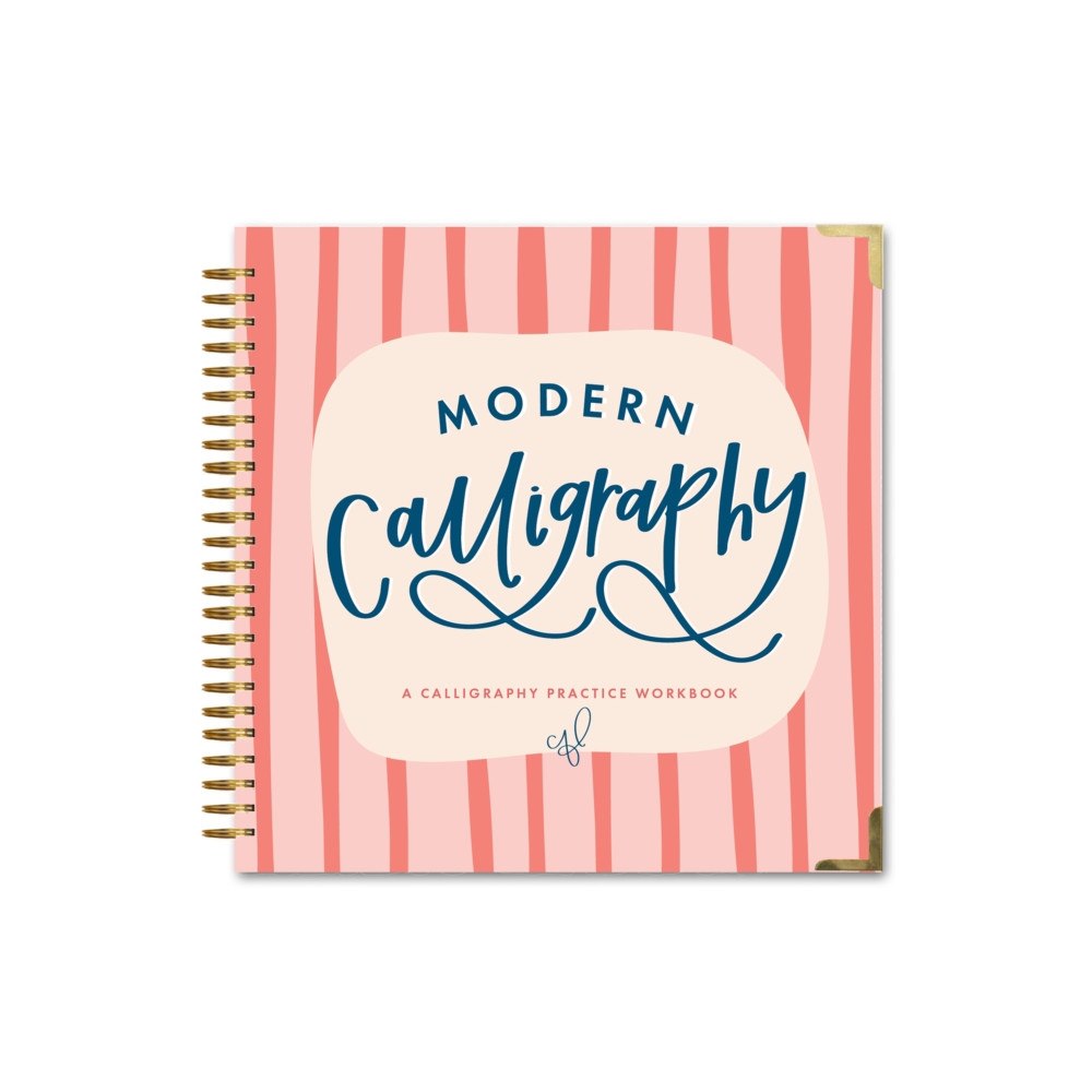 Blue Star Press Modern Calligraphy (bok, spiral, eng)