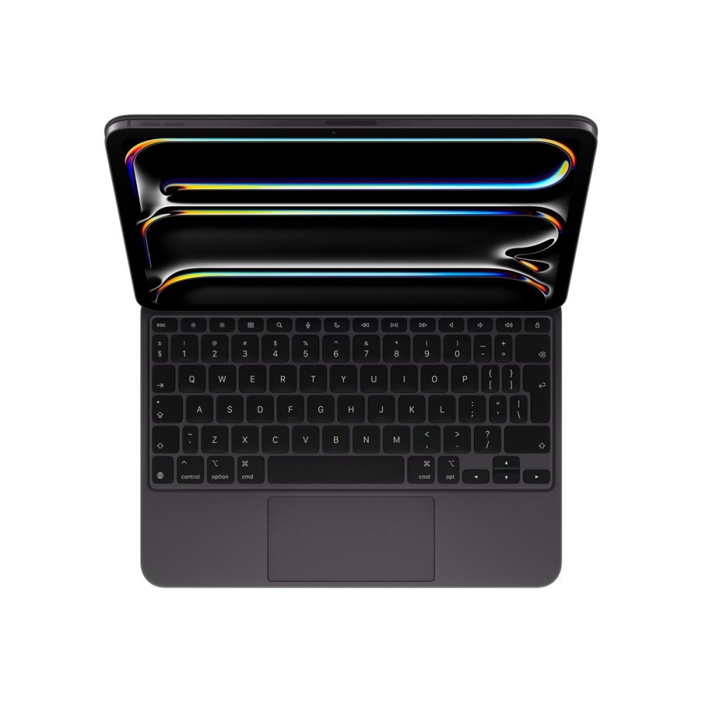 Apple Apple Magic Keyboard - tangentbord och foliefodral - med pekdyna - QWERTY - internationell engelska - svart Inmatningsen...