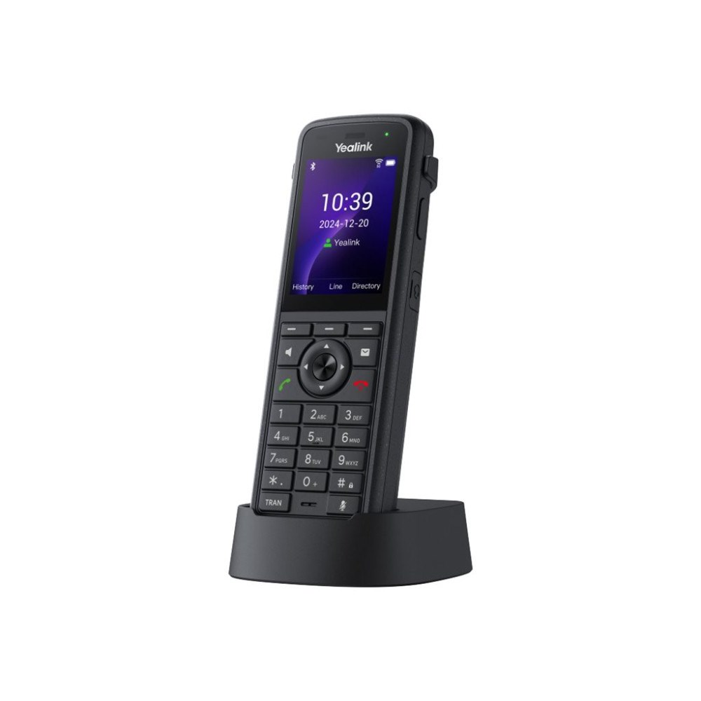 YEALINK Yealink AX86R - trådlös VoIP-telefon - med Bluetooth interface med nummerpresentation/samtal väntar - 5-vägs samtalsförm...
