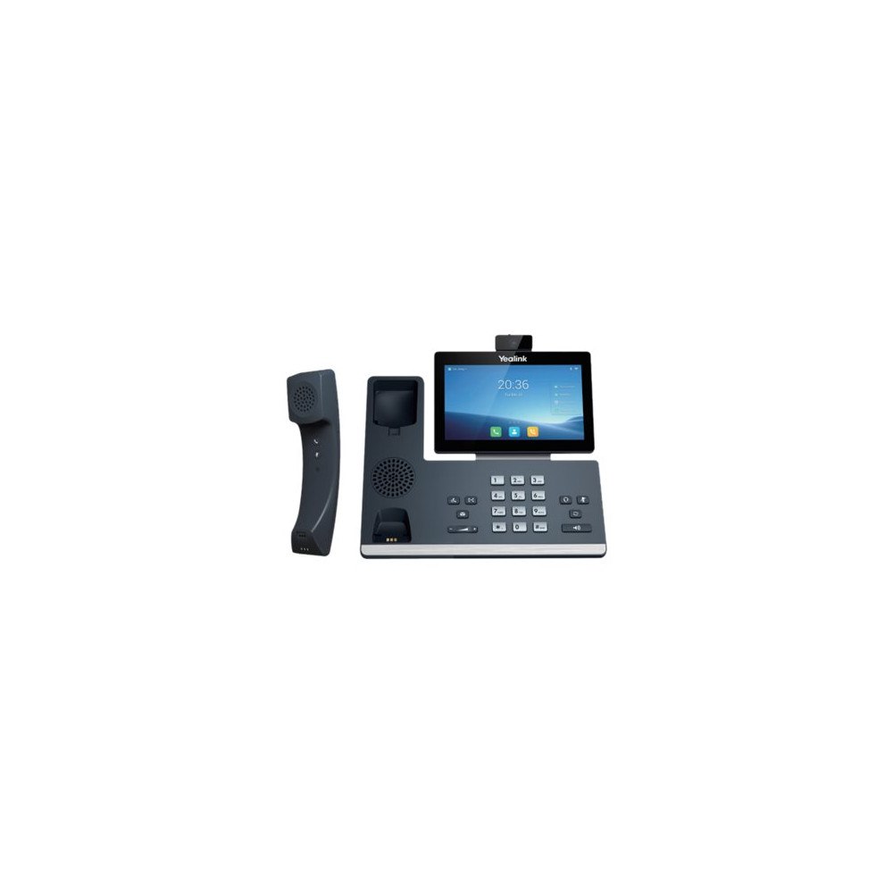 YEALINK Yealink SIP-T58W Pro with camera - VoIP-telefon - med Bluetooth interface med nummerpresentation - 10-parter samtalsförm...