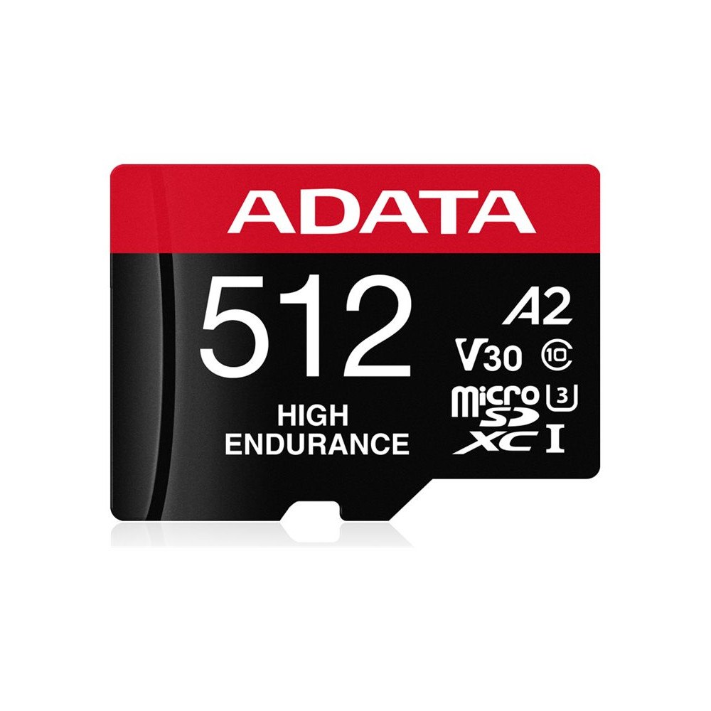 A-Data Technology ADATA High Endurance - flash-minneskort - 512 GB - mikroSDXC UHS-I