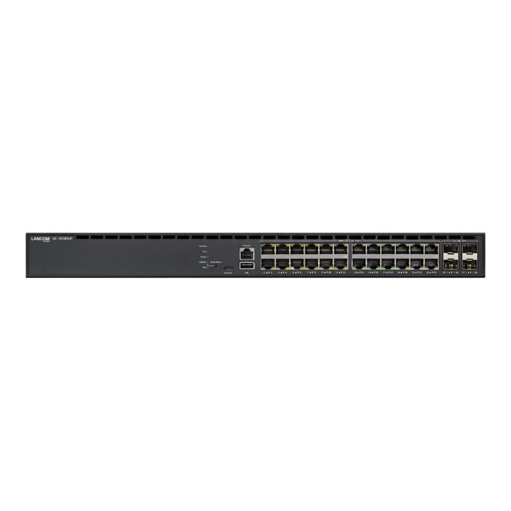 Lancom Systems LANCOM GS-4530XUP - switch - 24 portar - Administrerad - rackmonterbar