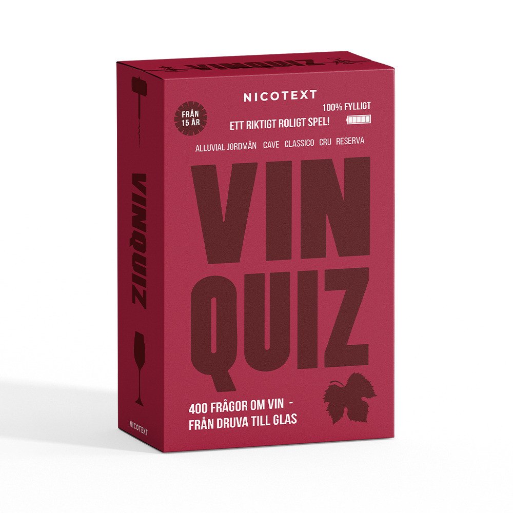 Nicotext Vinquiz (bok)