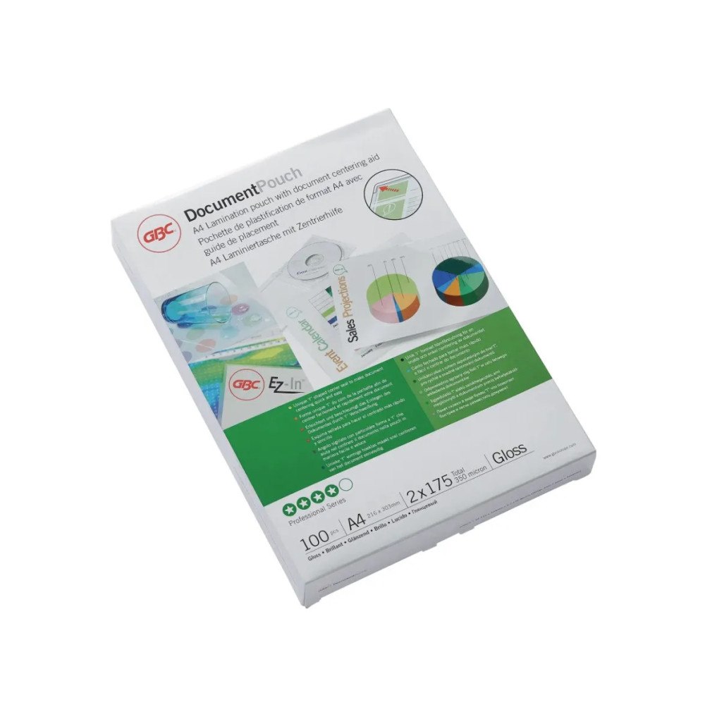 GBC Lamineringsficka GBC A4 175 mikron glansig