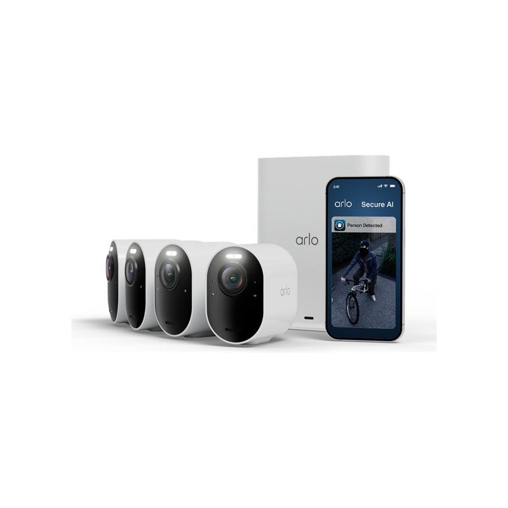 Arlo Arlo Ultra 3 - 2025 Edition - nätverksövervakningskamera - med VMB5000 SmartHub