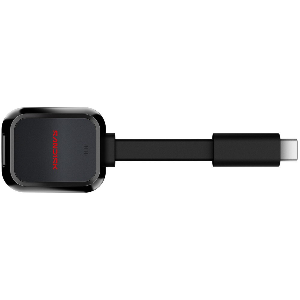 SANDISK Minneskortsläsare QuickFlow MicroSD med USB-C
