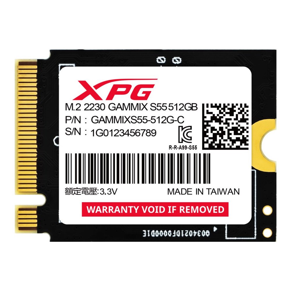 ADATA Technology XPG GAMMIX S55 - SSD - 512 GB - PCIe 4.0 x4 (NVMe)