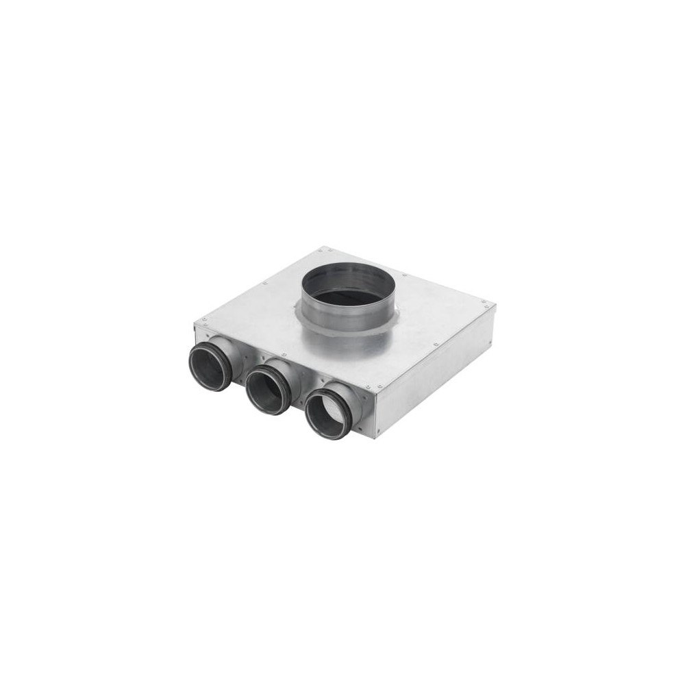LINDAB LINDAB InDomo ventilationsbox PVCU 100 för ventil ø100 med 2...