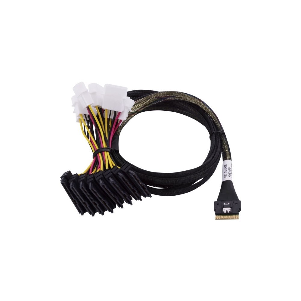 Microchip Technology Microchip Technology 2305400-R, 0,8 m, 1x 2SFF-8639, 8x SFF-...