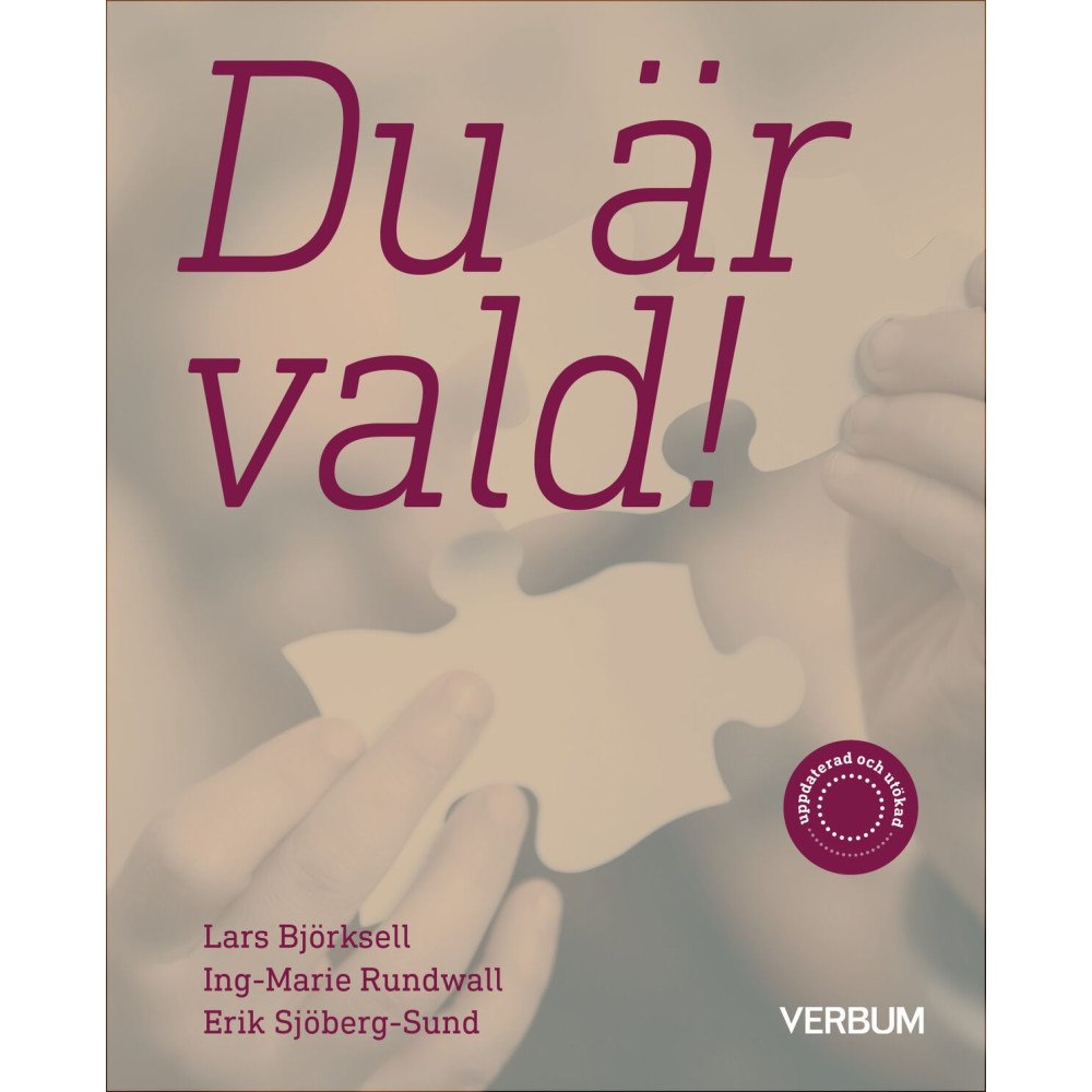 Erik Sjöberg-Sund Du är vald! (häftad)