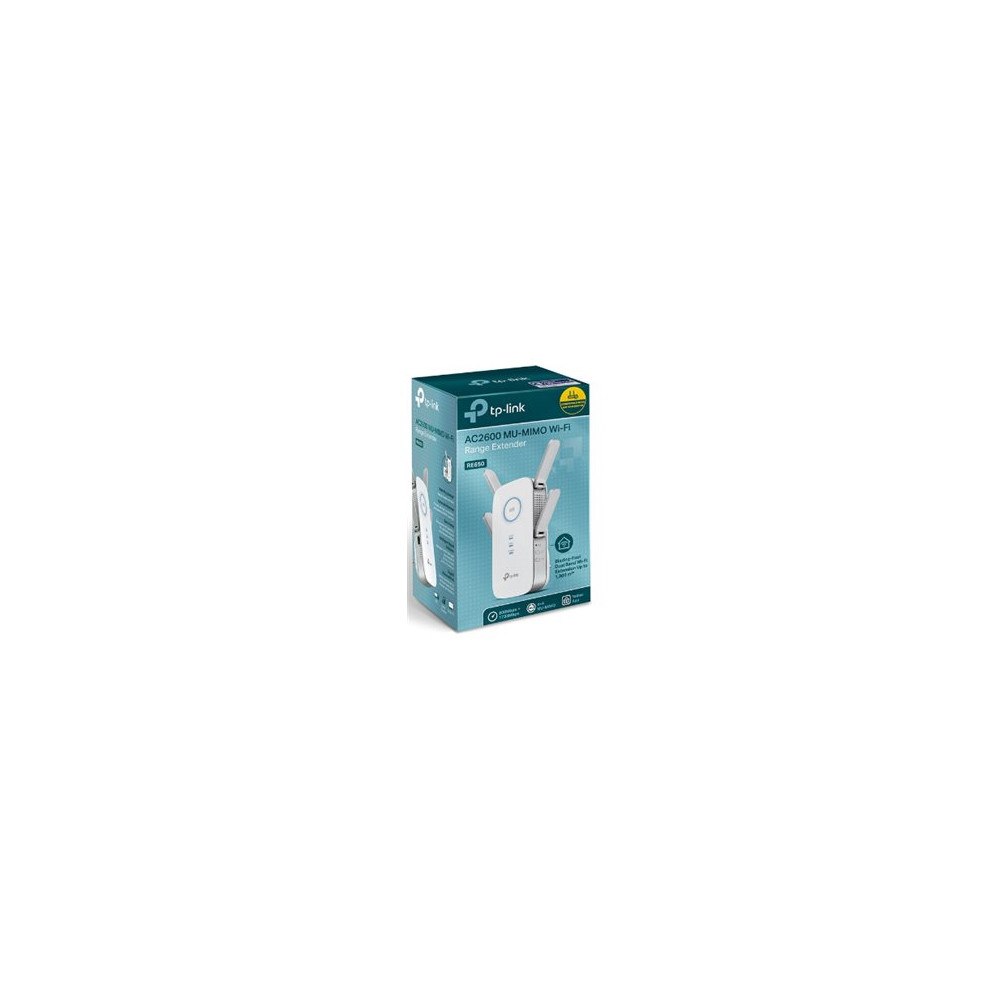 TP-LINK Technologies TP-Link AC2600 Wi-Fi Range Extender RE650 - räckviddsökare för wifi - Wi-Fi 5