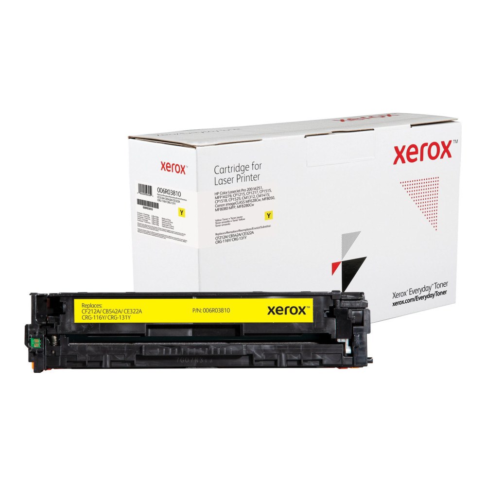 XEROX Everyday - gul - kompatibel - tonerkassett (alternativ för: Canon CRG-131Y, HP CB542A, HP CE322A, HP CF212A)