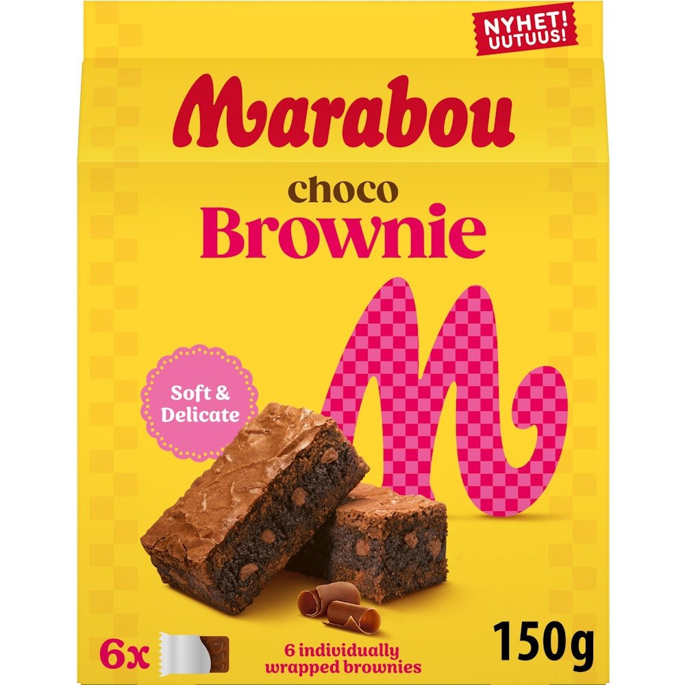 Marabou Choco Brownie Kaka 150 g (Utgånget datum)