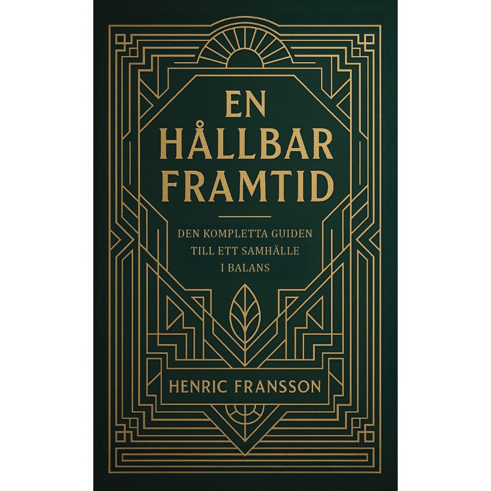 Henric Fransson En hållbar framtid :den kompletta guiden till ett samhälle i balans (bok, storpocket)
