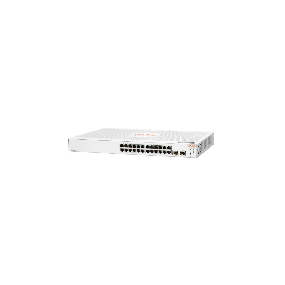 Hewlett Packard Enterprise HPE Networking Instant On 1830 24G 2SFP Switch - switch - 24 portar - smart - rackmonterbar
