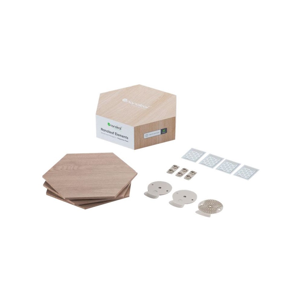 Nanoleaf Nanoleaf Elements Wood Look Hexagons Expansion Pack