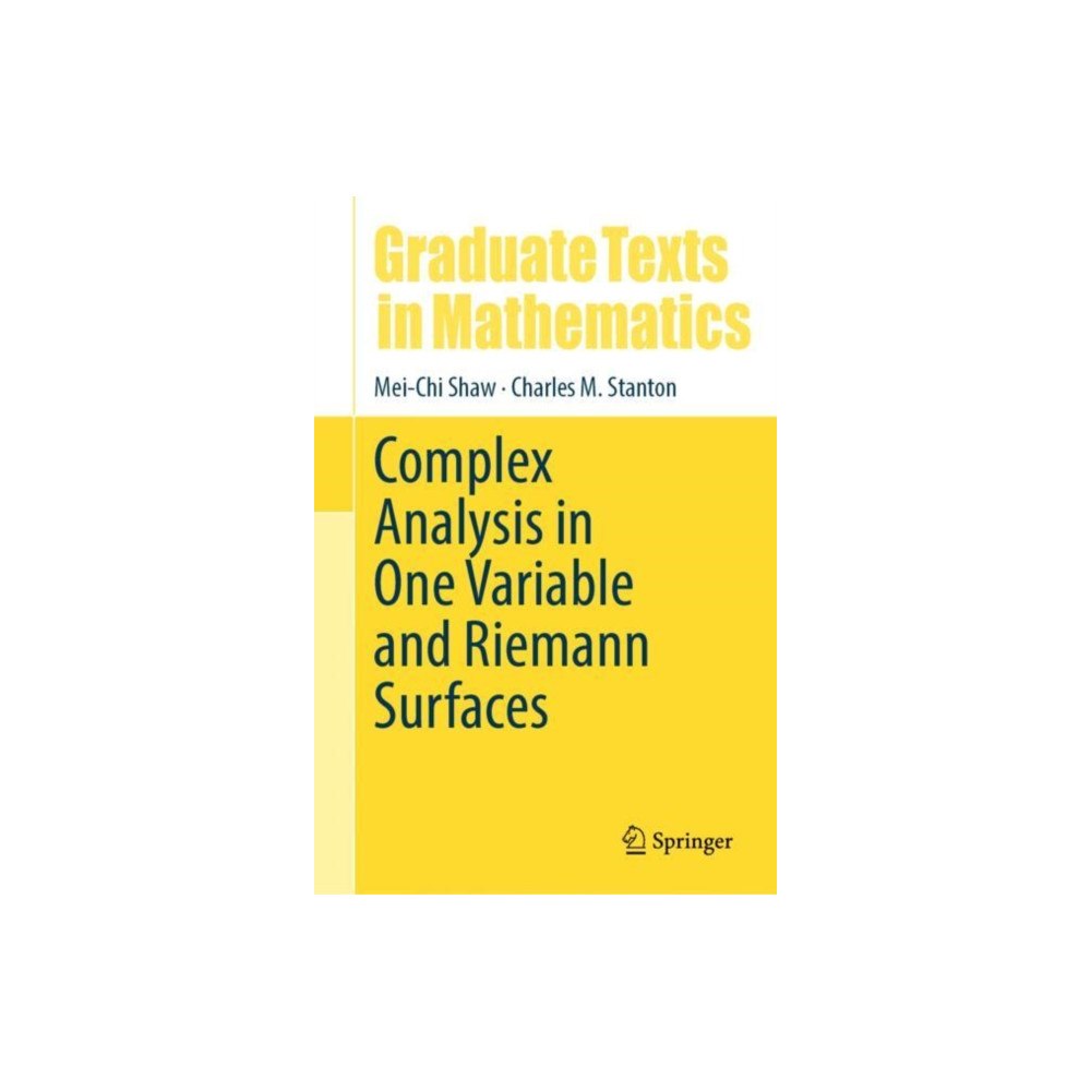 Springer International Publishing AG Complex Analysis in One Variable and Riemann Surfaces (inbunden, eng)
