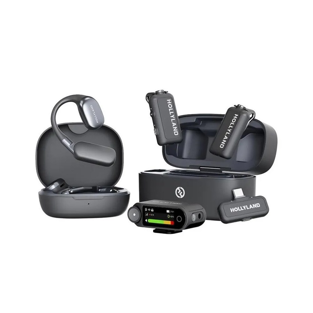 Hollyland Mikrofon Hollyland LARK MAX 2 Ultimate Combo with OWS monito...